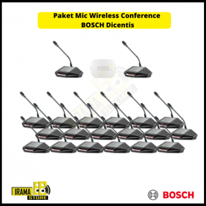 Mic Wireless Conference BOSCH Type Dicentis - 20 Mic